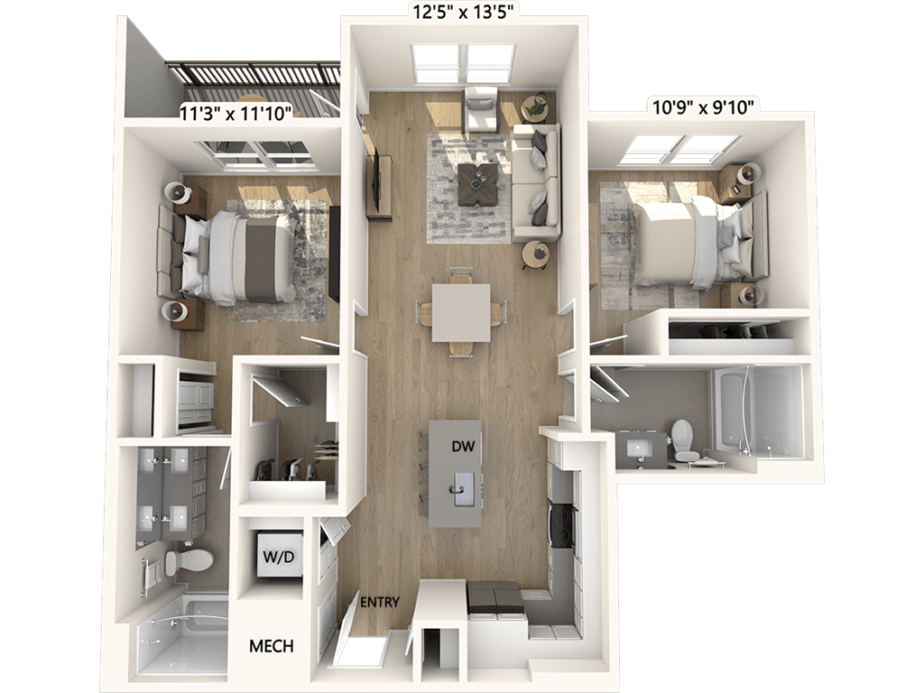 B2 -  Design Collection I floor plan