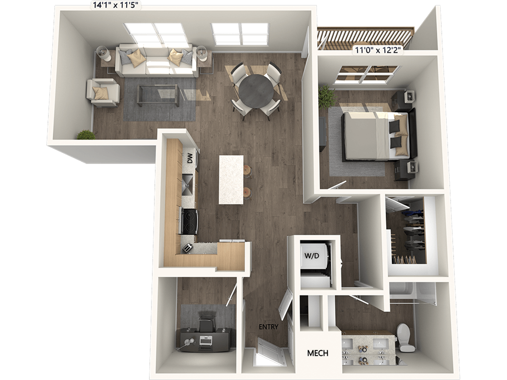 A2D-917sf-FinishIII floor plan