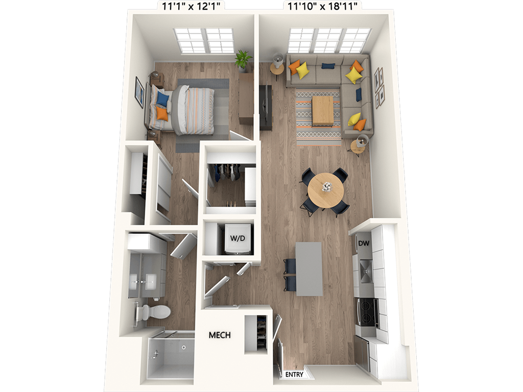 Am16-Scheme II floor plan