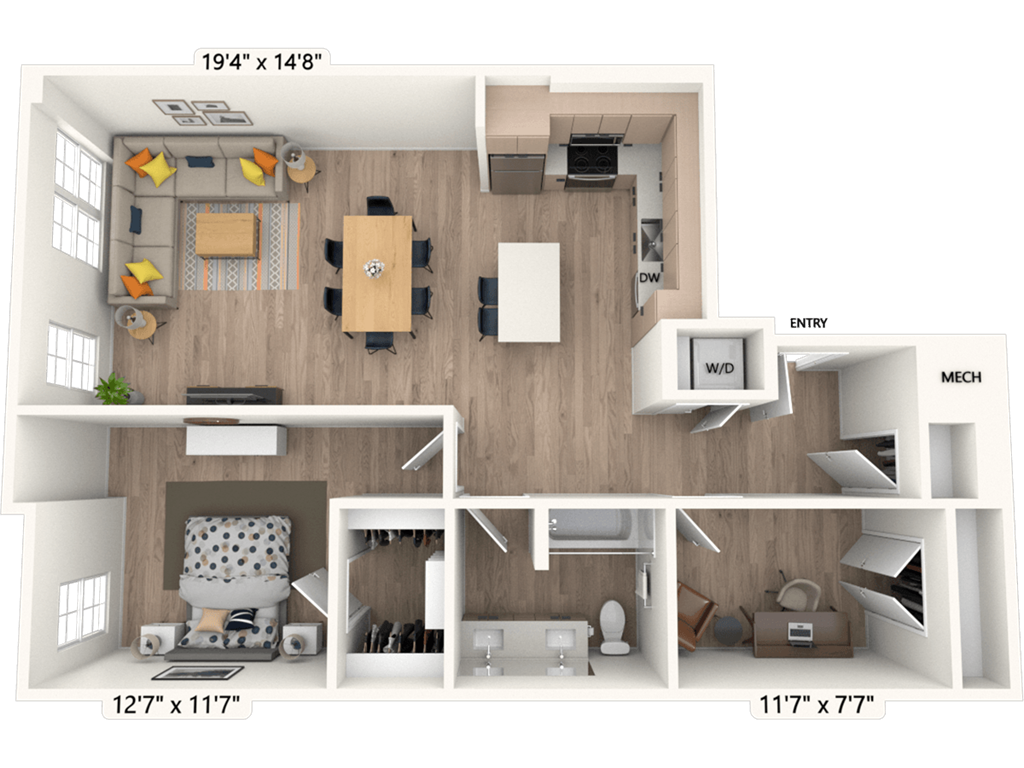 AD2-Scheme III floor plan