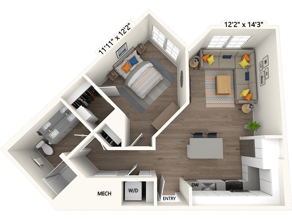 AM12-M-Scheme II floor plan