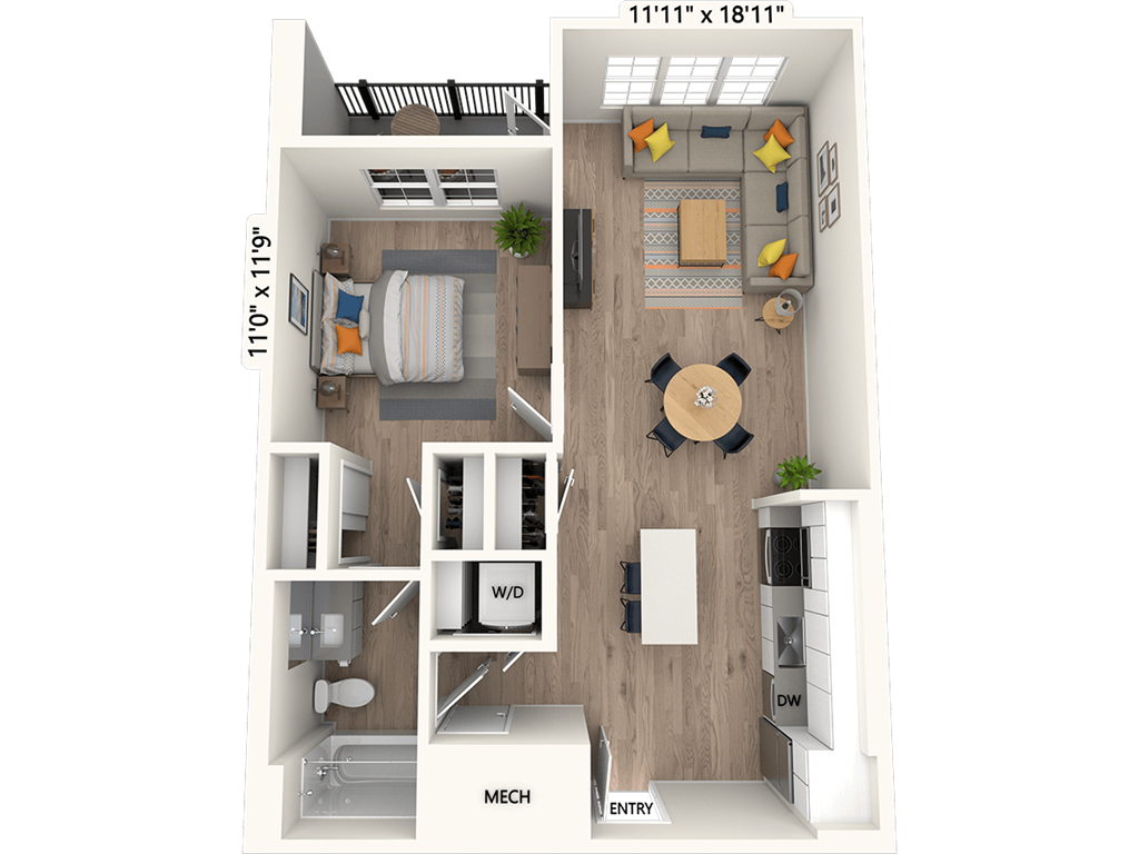 AM15D-Scheme II floor plan