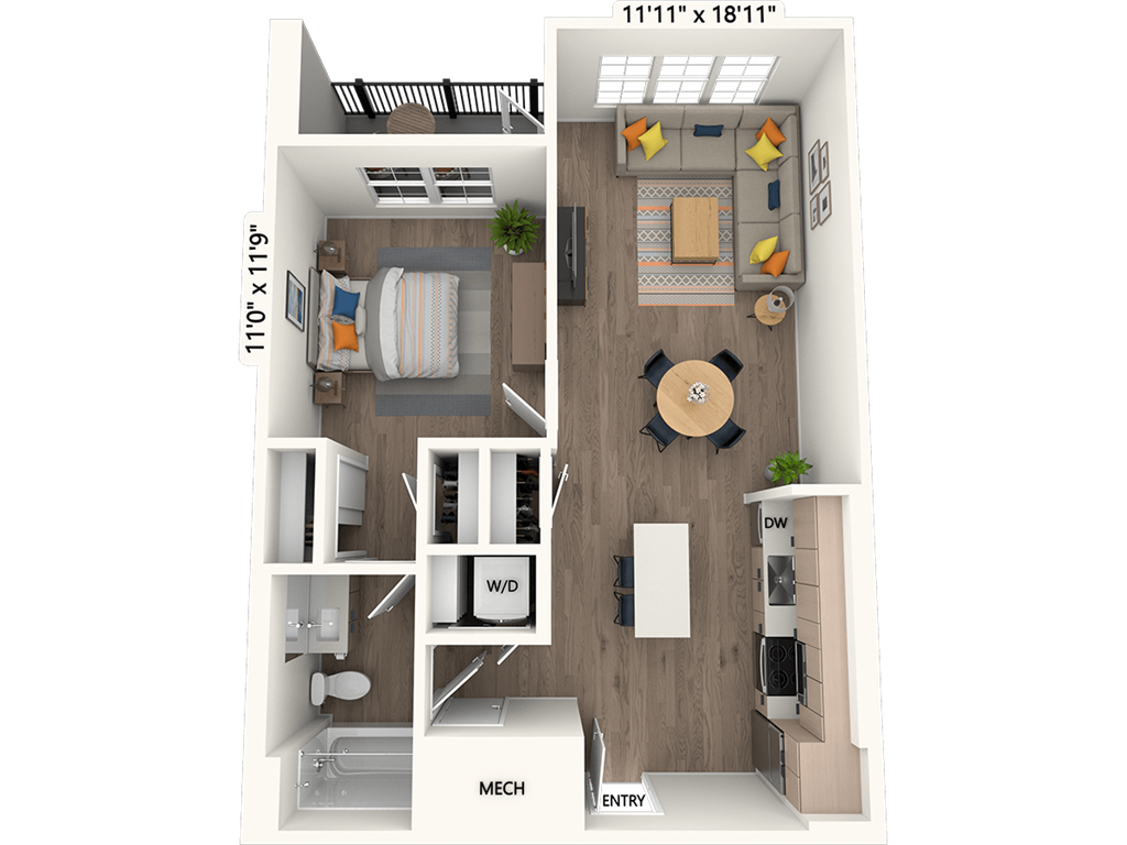 AM15-M-Scheme III floor plan