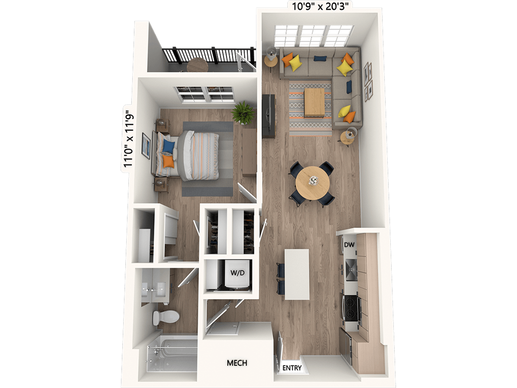 AM15.1-M-Scheme III floor plan