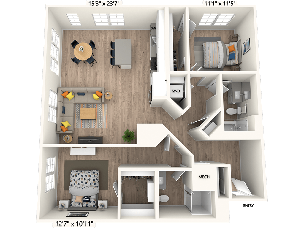B-04-Scheme II floor plan