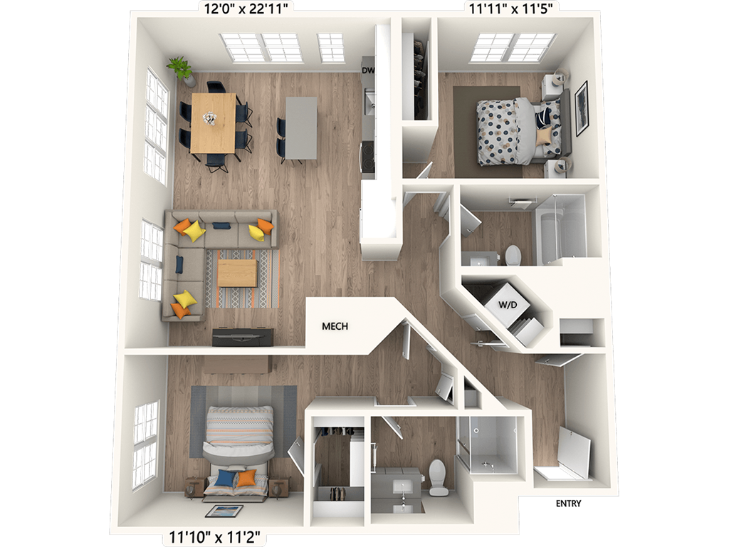 B-06-Scheme II floor plan