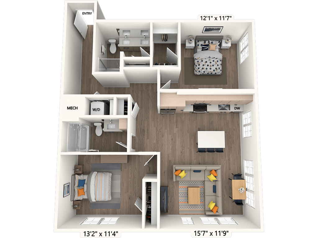 B-09-Scheme III floor plan