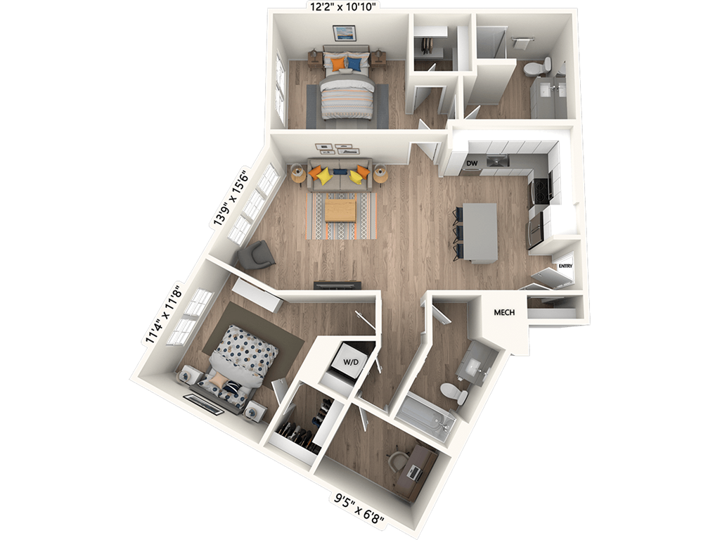 BD-3-Scheme II floor plan