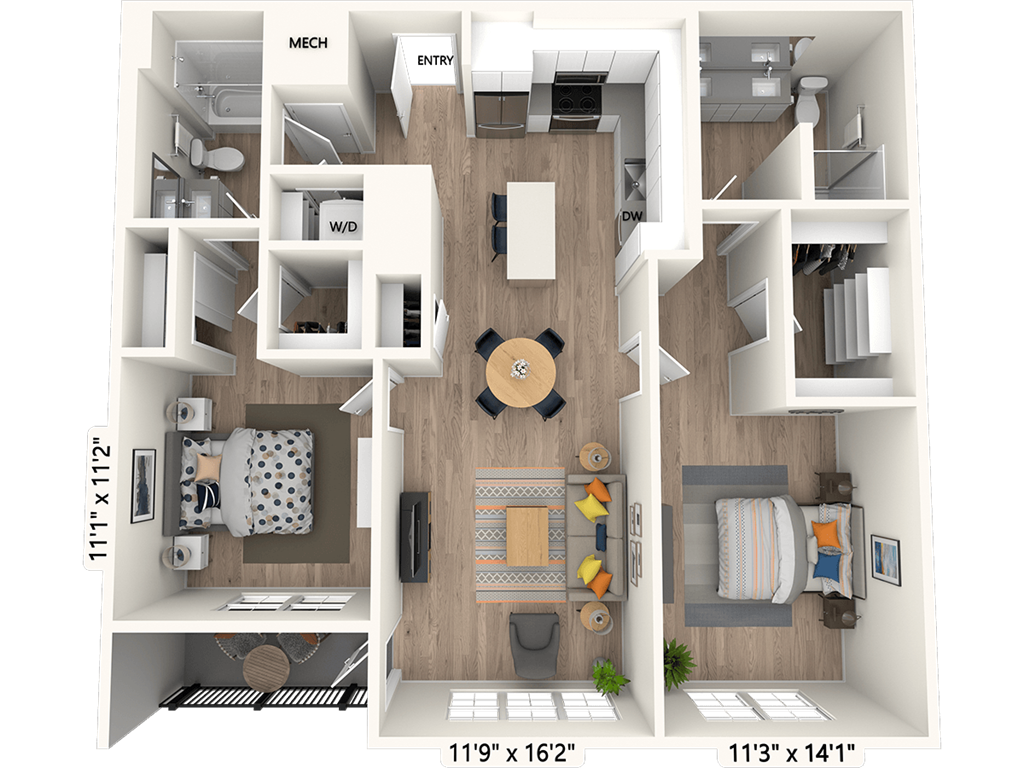 BM08M-Scheme II floor plan