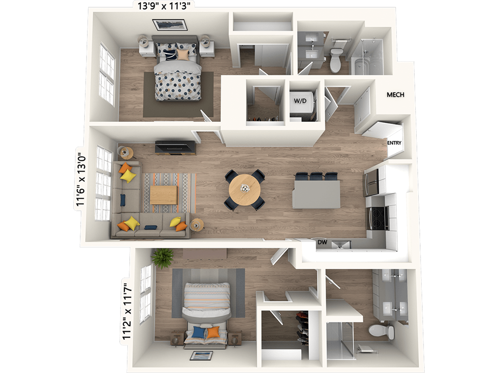 BM-08.3-Scheme II floor plan