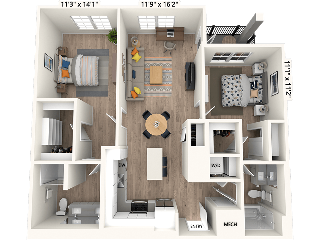 BM-08-Scheme II floor plan