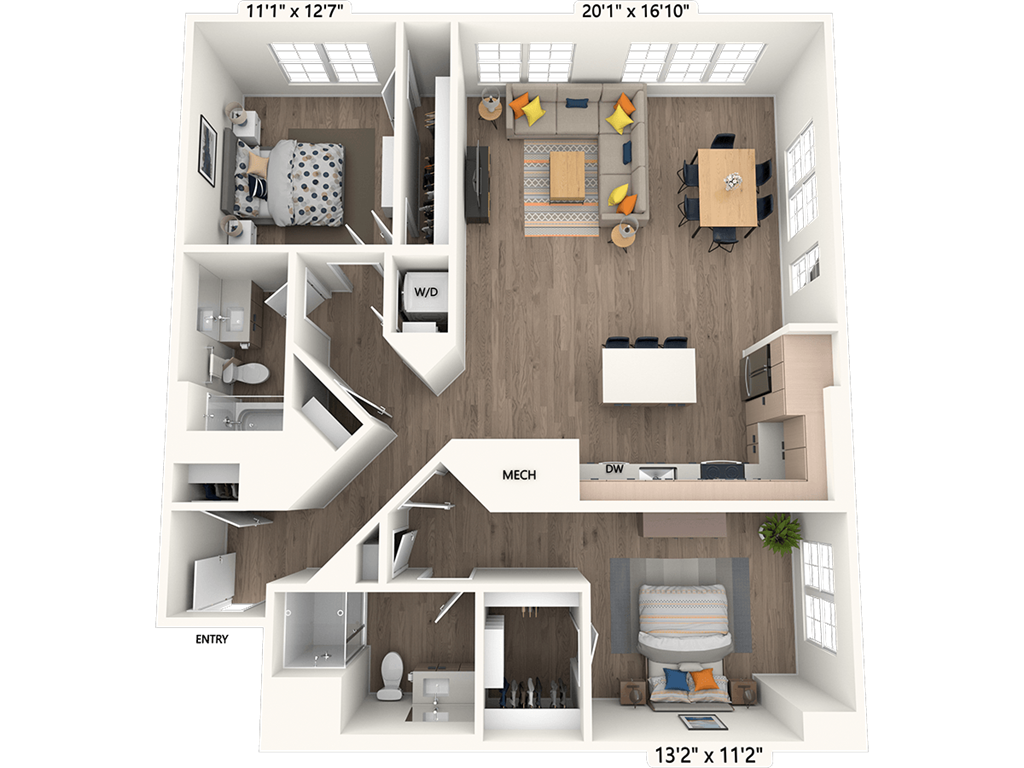 BM-14-Scheme III floor plan