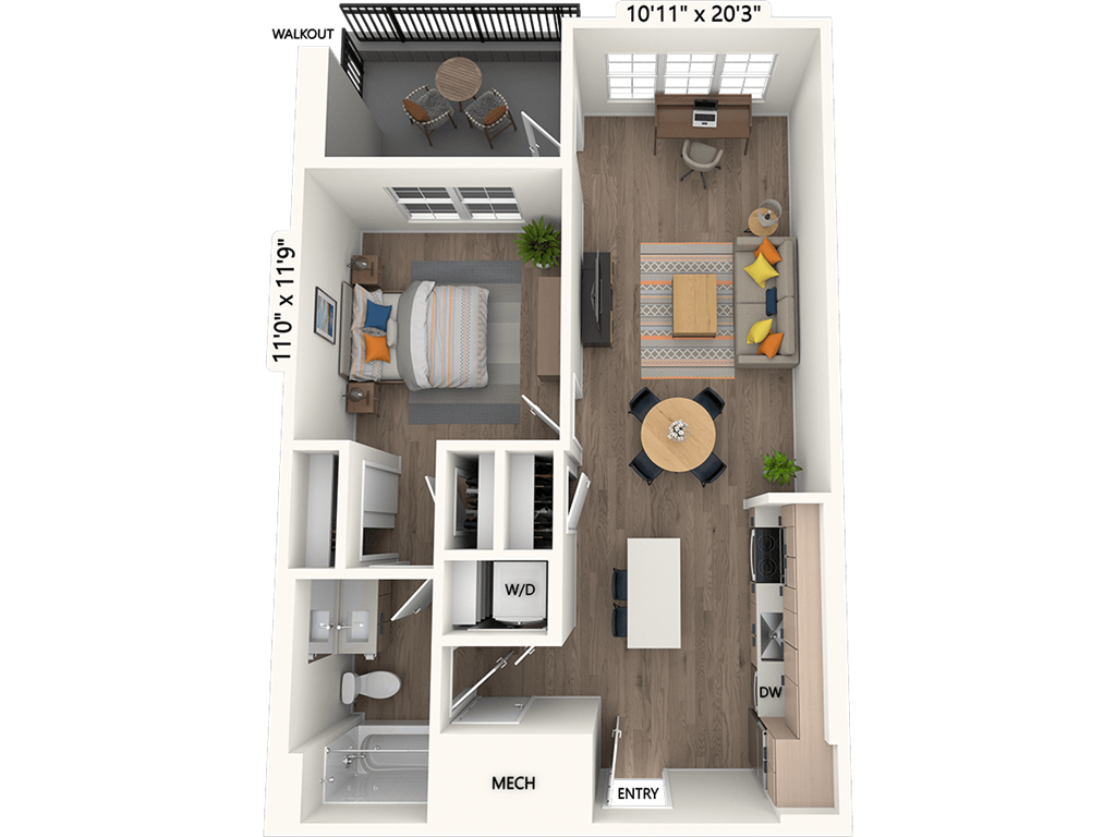AM15.1-M-Scheme III-walkout floor plan