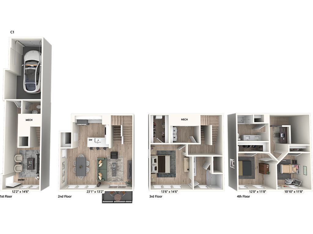 C1_Left_End floor plan