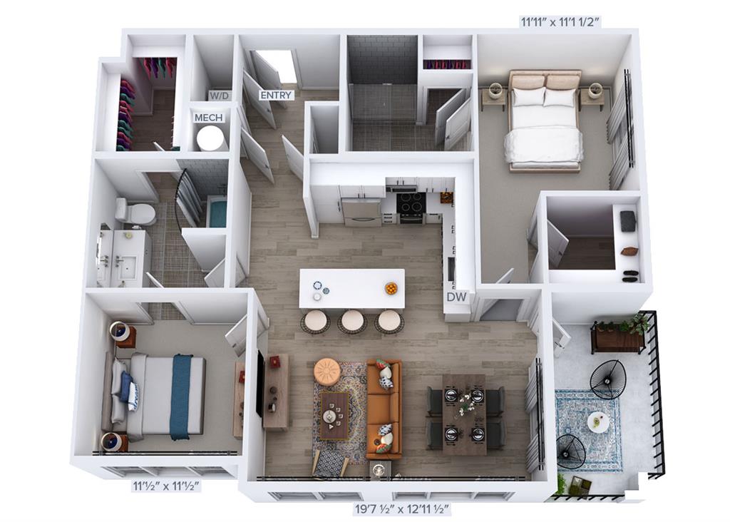 B2 floor plan