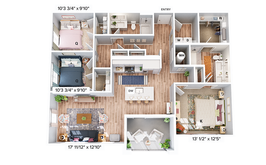 C1 floor plan