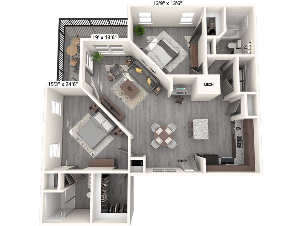 B4 floor plan