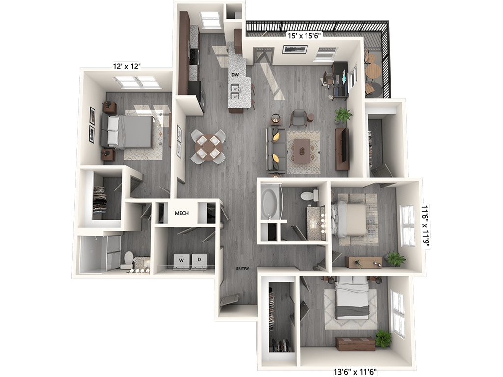 C2 floor plan