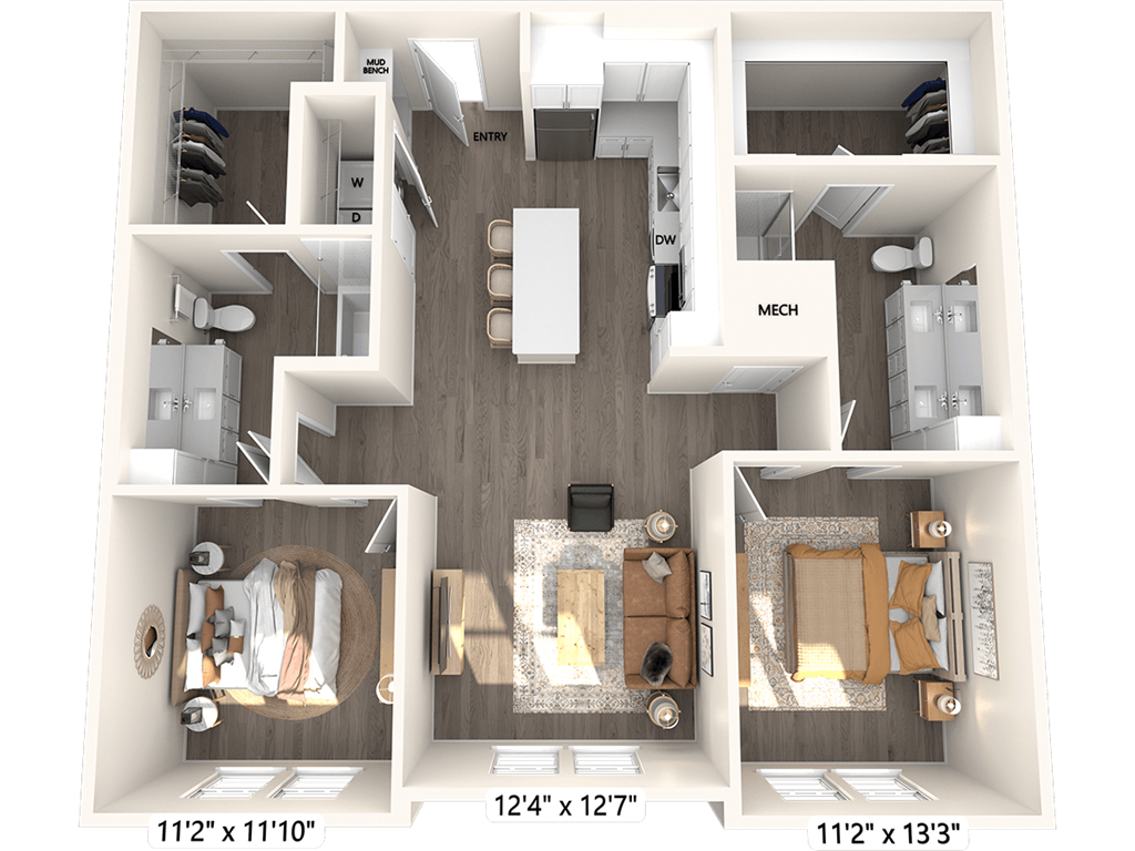 B1-1175sf-202-649 floor plan