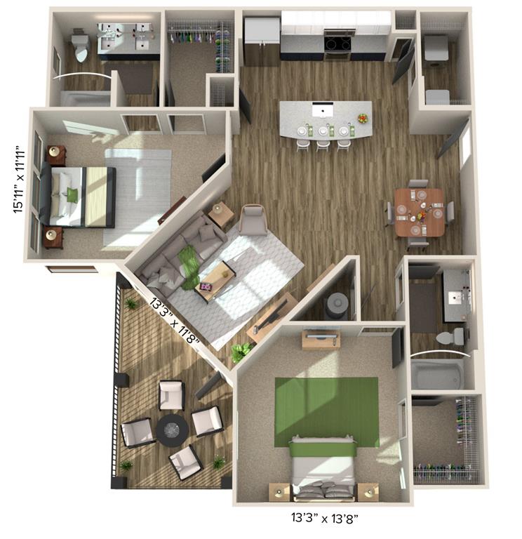 B2 floor plan