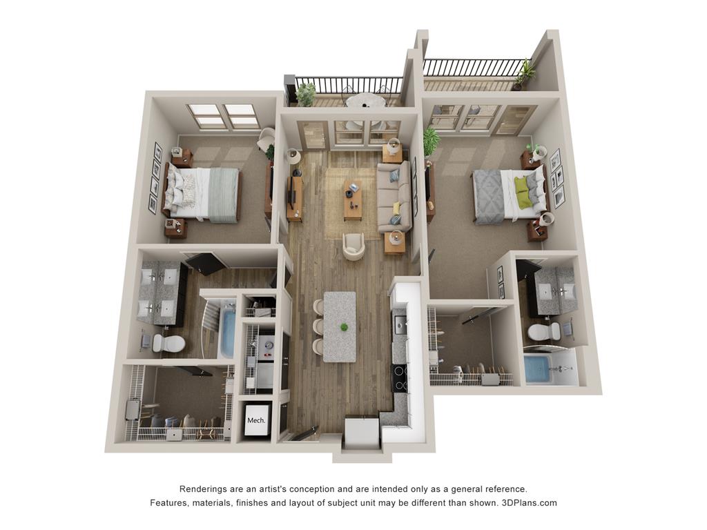 B4 floor plan