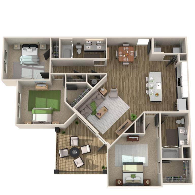 C1 floor plan