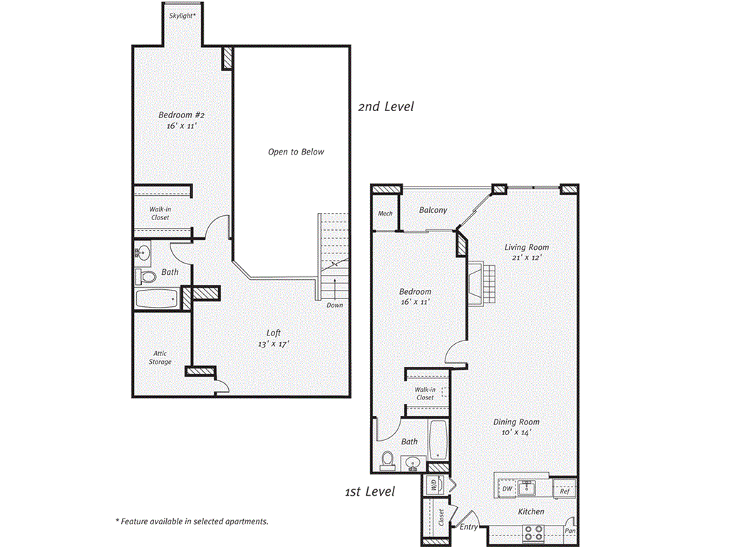 B14LP floor plan