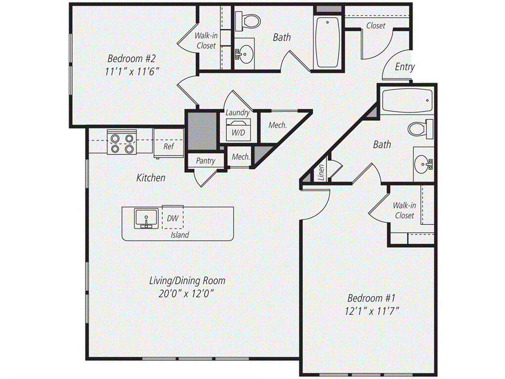 B3-1175 floor plan