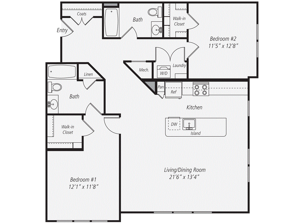 B3-1292 floor plan