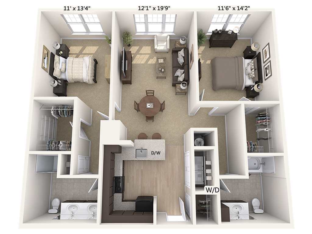 B6 floor plan