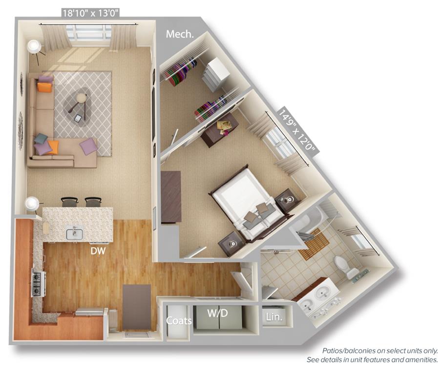 A4 floor plan