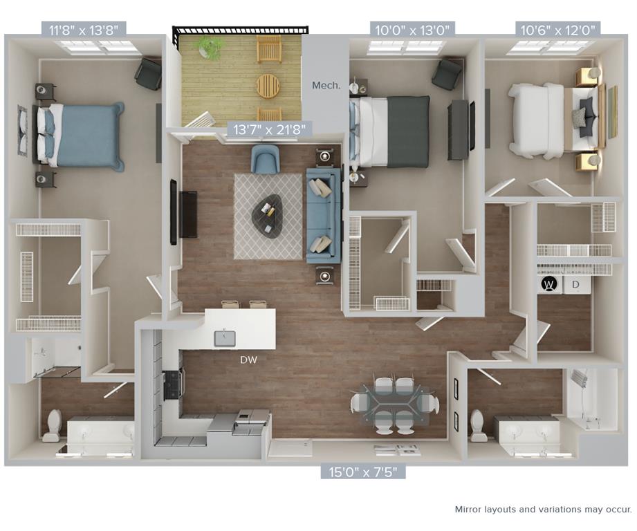 C2 floor plan