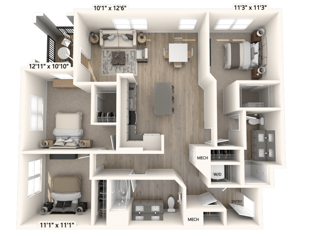C2 floor plan