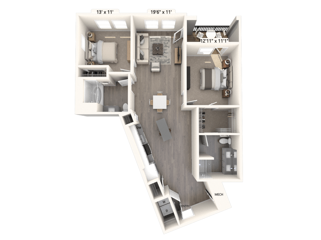 B20U floor plan