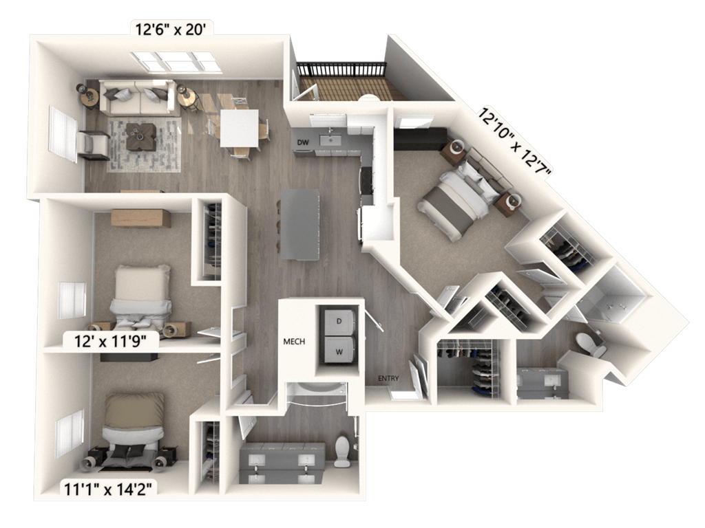 C4U floor plan