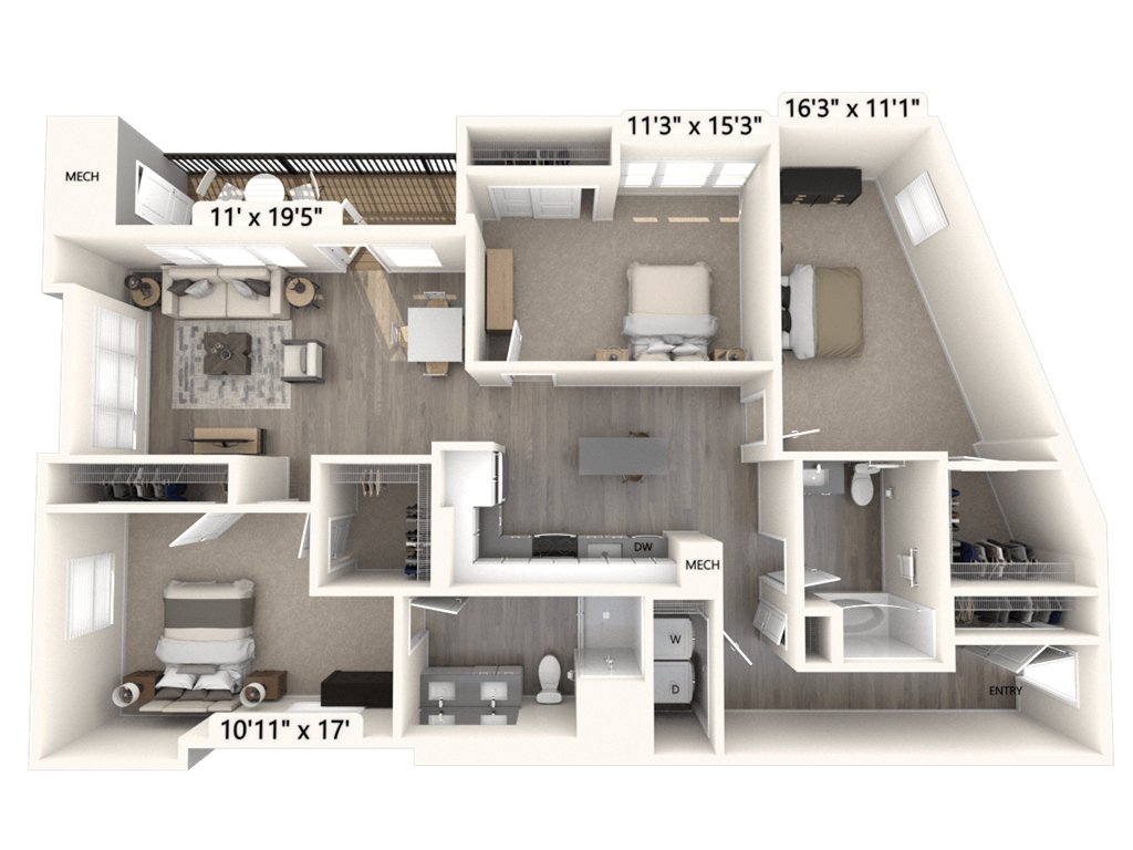 C5U floor plan