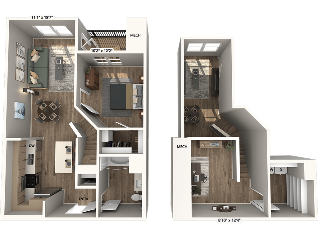 AM14-L. floor plan