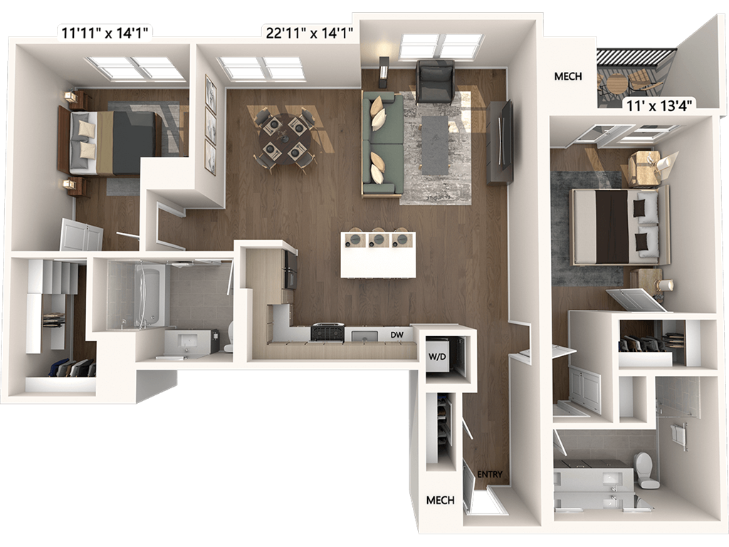 B19 floor plan
