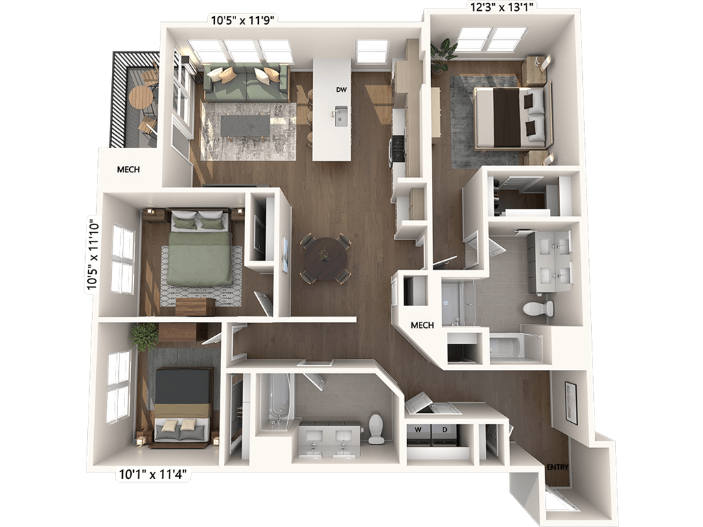 CM05-A floor plan
