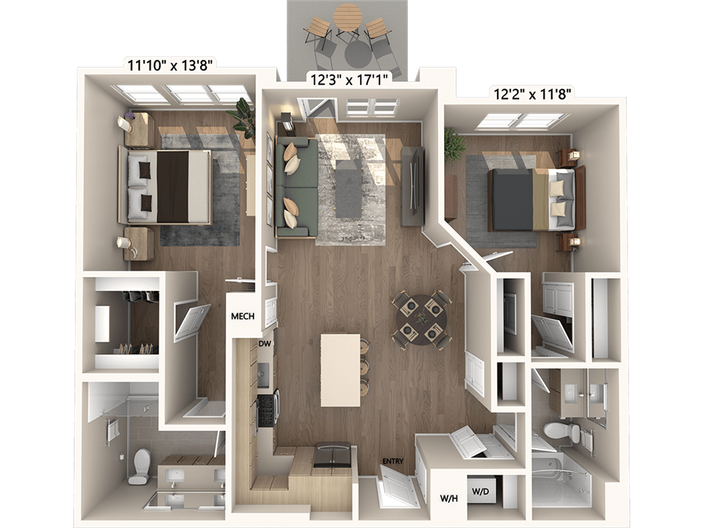 B5-Base floor plan
