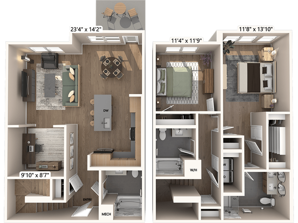 B8-D-Signature floor plan