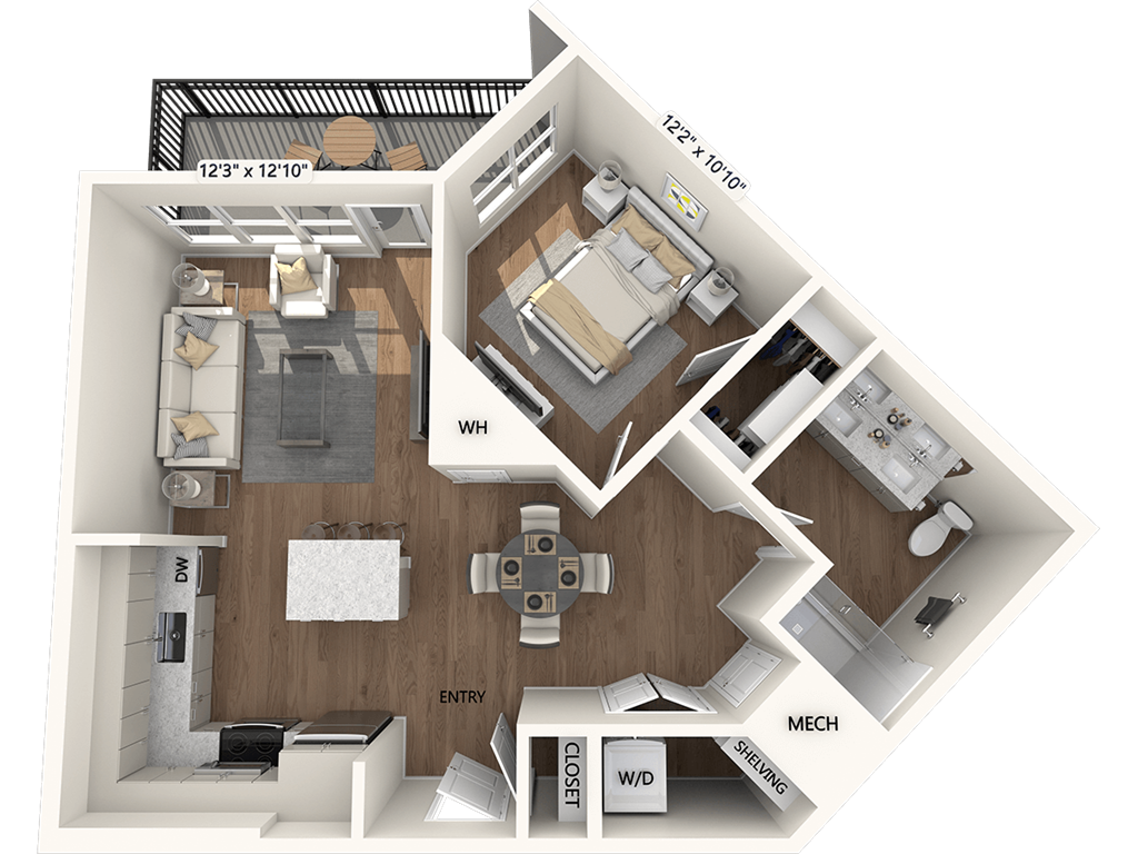 AM12.1-Base Collection floor plan