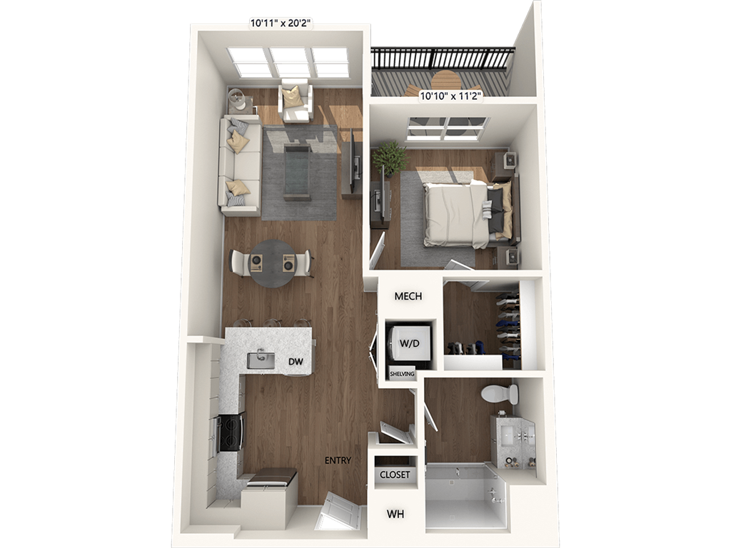 AM14-Base Collection floor plan