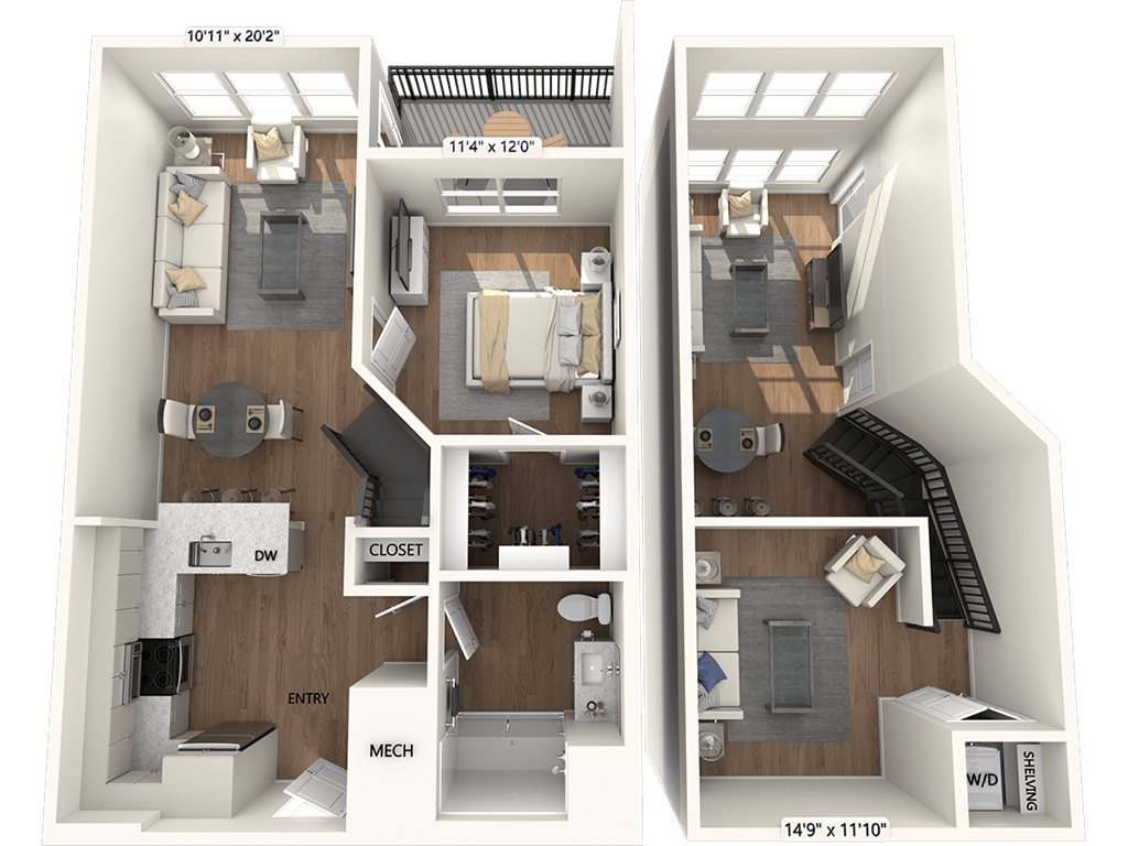 AM14-L-Base Collection floor plan