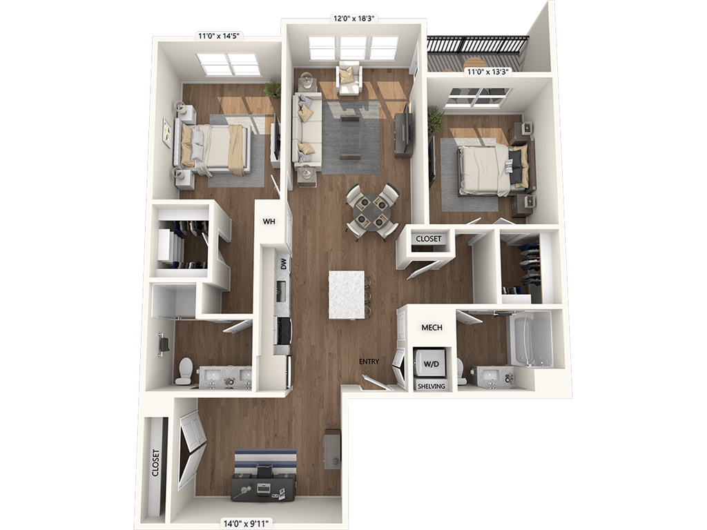 B04-D-Base Collection floor plan