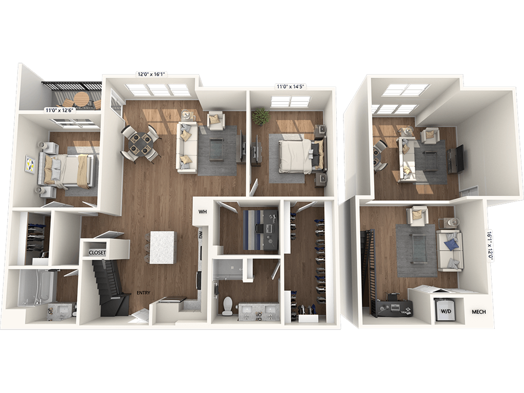B05-D-L-Base Collection floor plan