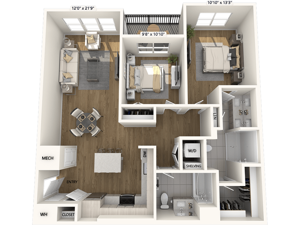 B3-Upgrade Collection floor plan