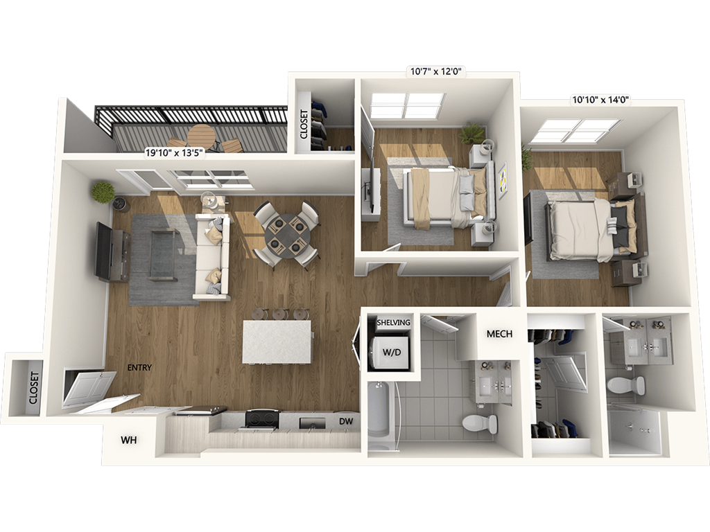 B5-Upgrade Collection floor plan