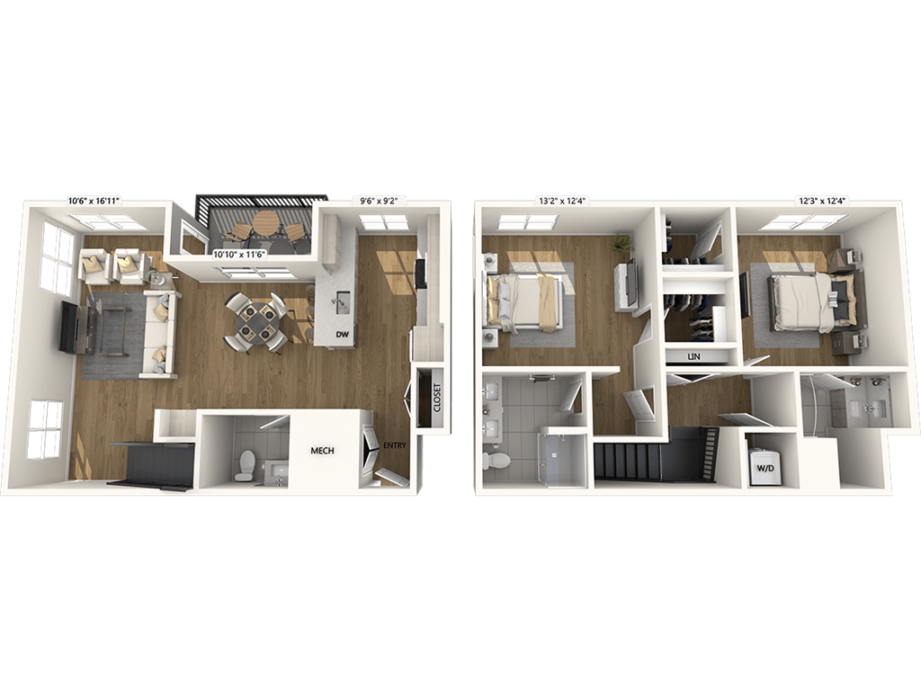 B6-Upgrade Collection floor plan