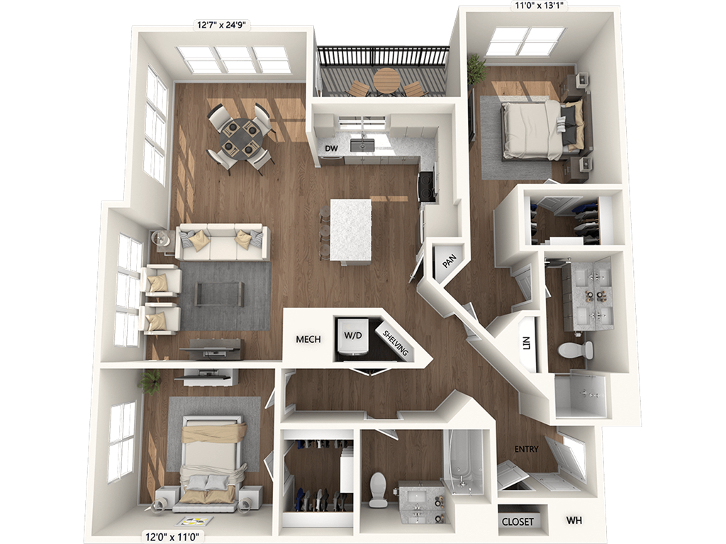BM15.1-Base Collection floor plan